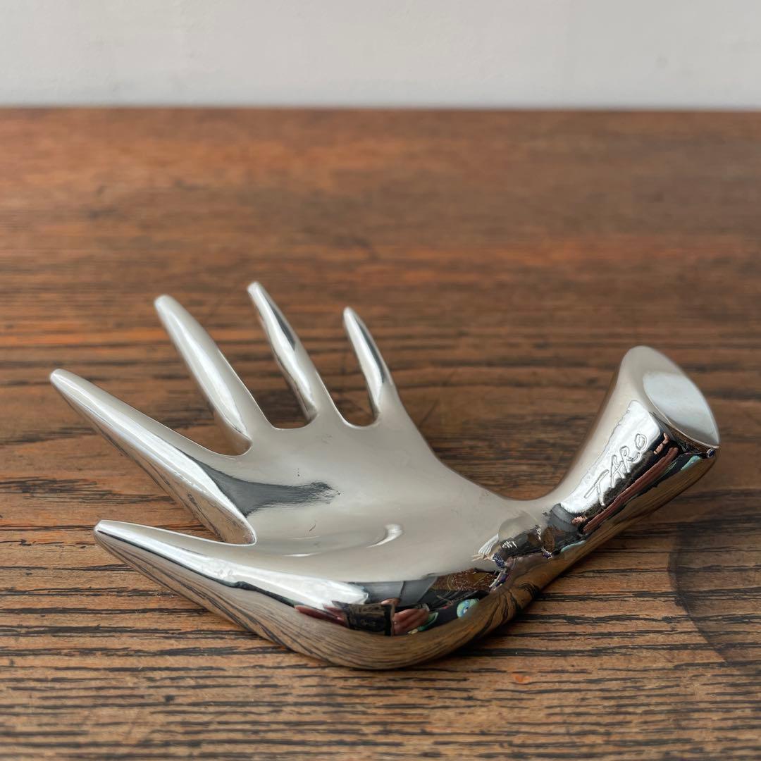 岡本太郎　輝く手　オブジェ　現代アート