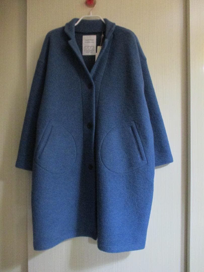 ファブリケ アン プラネテール シェットランド ウール テーラード コート