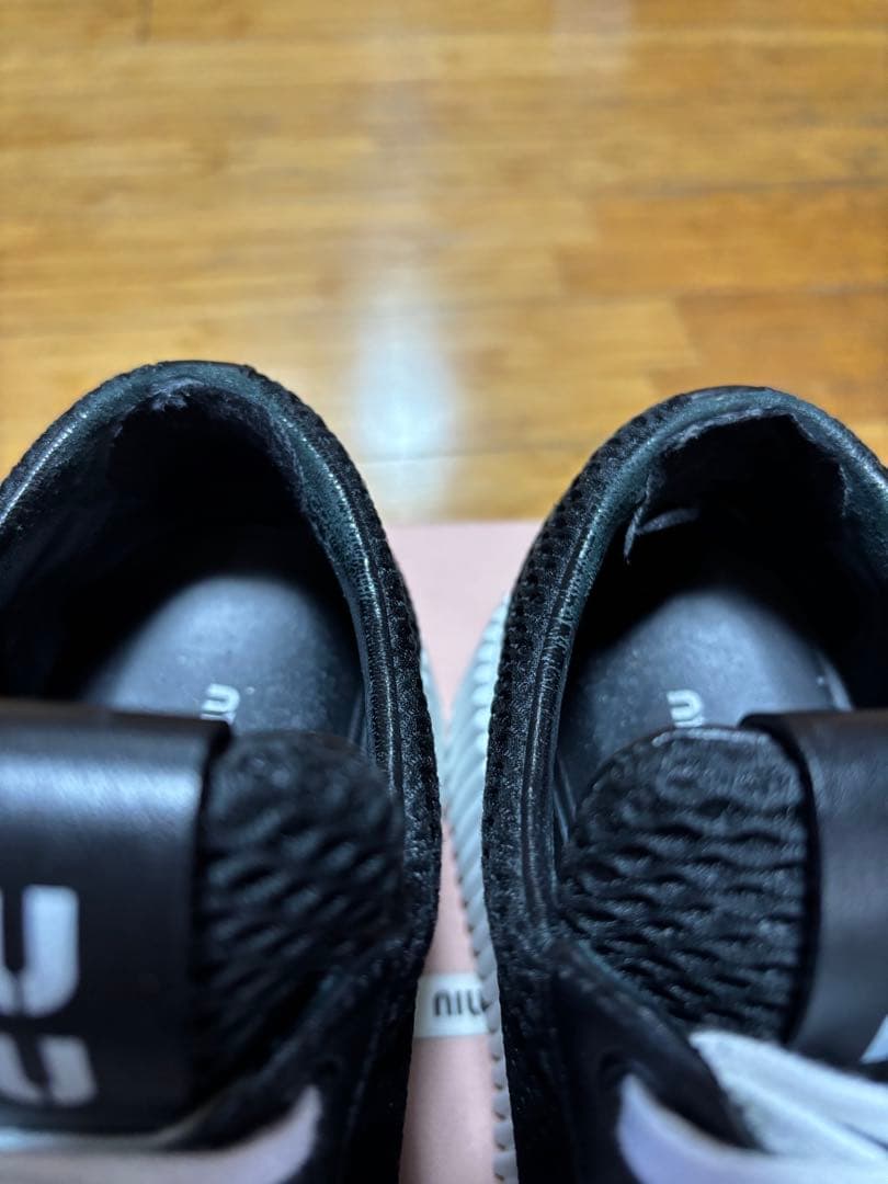 ✰︎S✰︎ Miu Miu ミュウミュウ メッシュ プラットフォームスニーカー