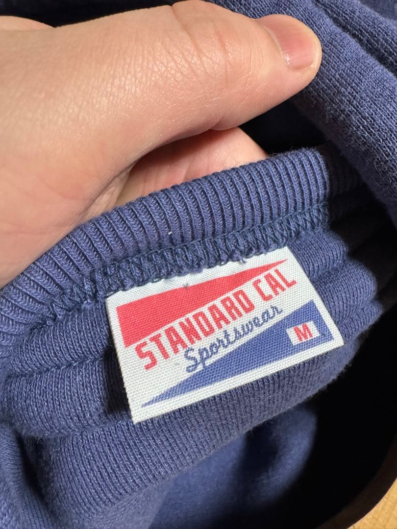 スタンダードカリフォルニア　後付けパーカー　sizeM 汚れアリ