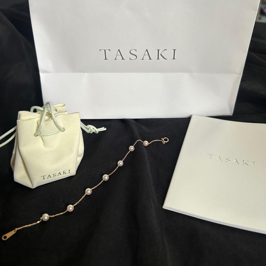 タサキ　tasaki アコヤ真珠　パールブレスレット