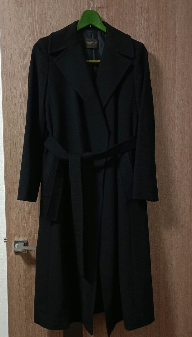 TOMORROWLAND ブラック ロングコート