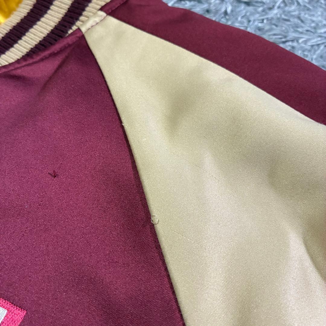 【希少】MARVEL アイアンマン スカジャン 刺繍入り アメコミ風 Lサイズ