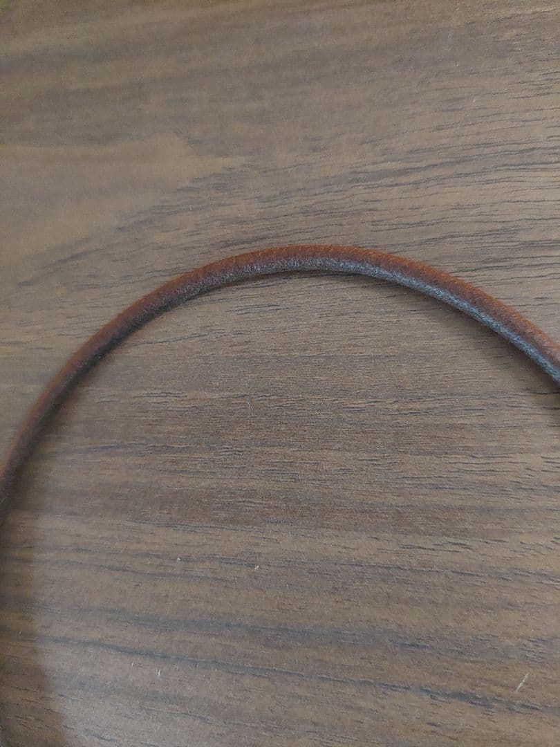 HERMES　エルメス　ジャンボ　ブレスレット　チョーカー　レザー　2連