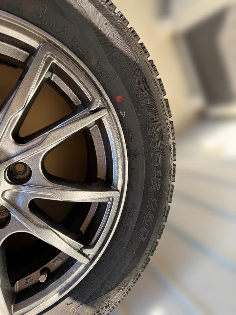 【2/4】205/65R16 NANKANG AW-1 スタッドレス ホイール