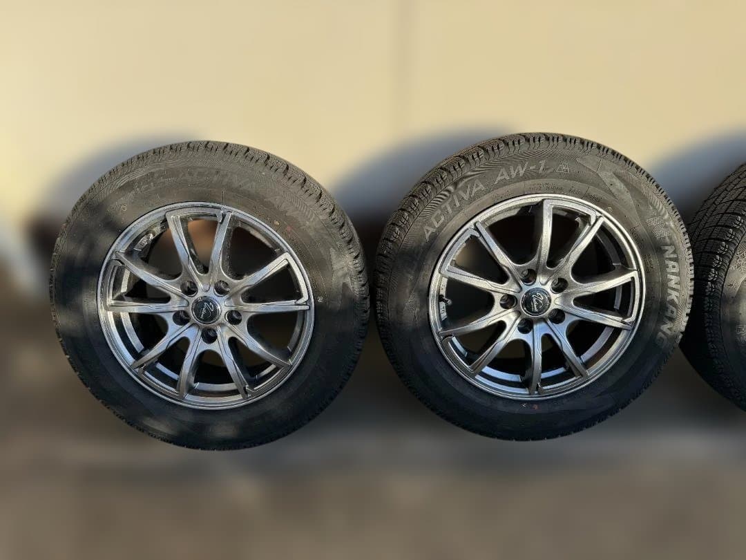 【2/4】205/65R16 NANKANG AW-1 スタッドレス ホイール