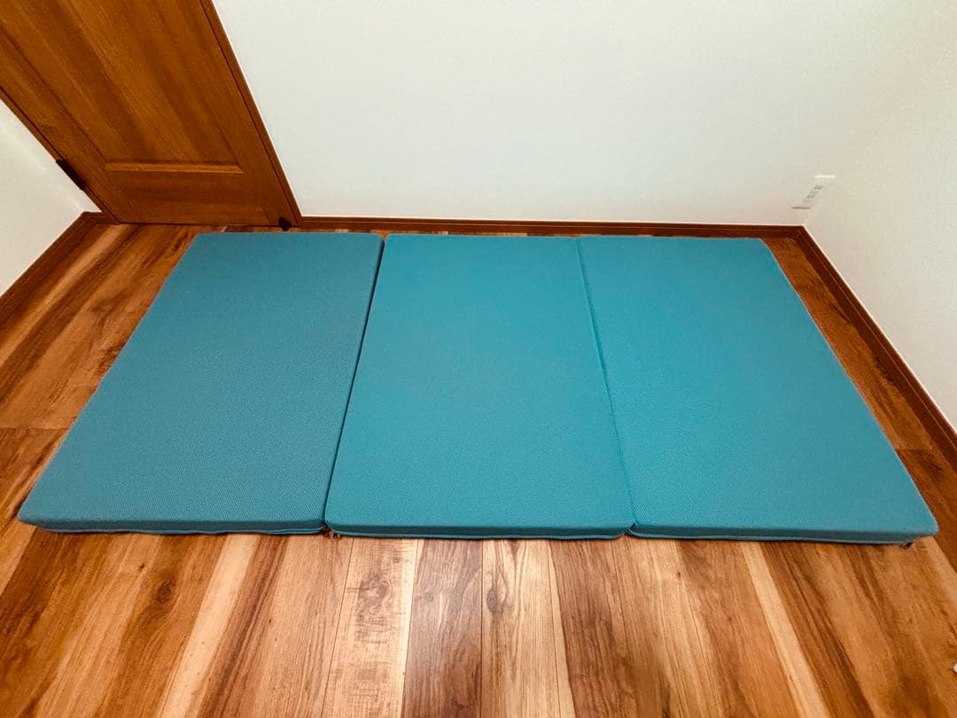 マニフレックス　メッシュウイング　シングル　ミッドブルー