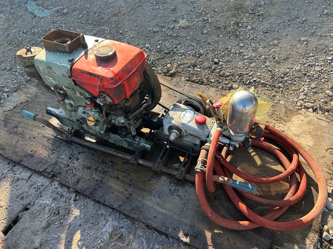 宮崎　丸山 セット動噴　ディーゼル　MS303 4馬力 動力噴霧器 動噴　潅水