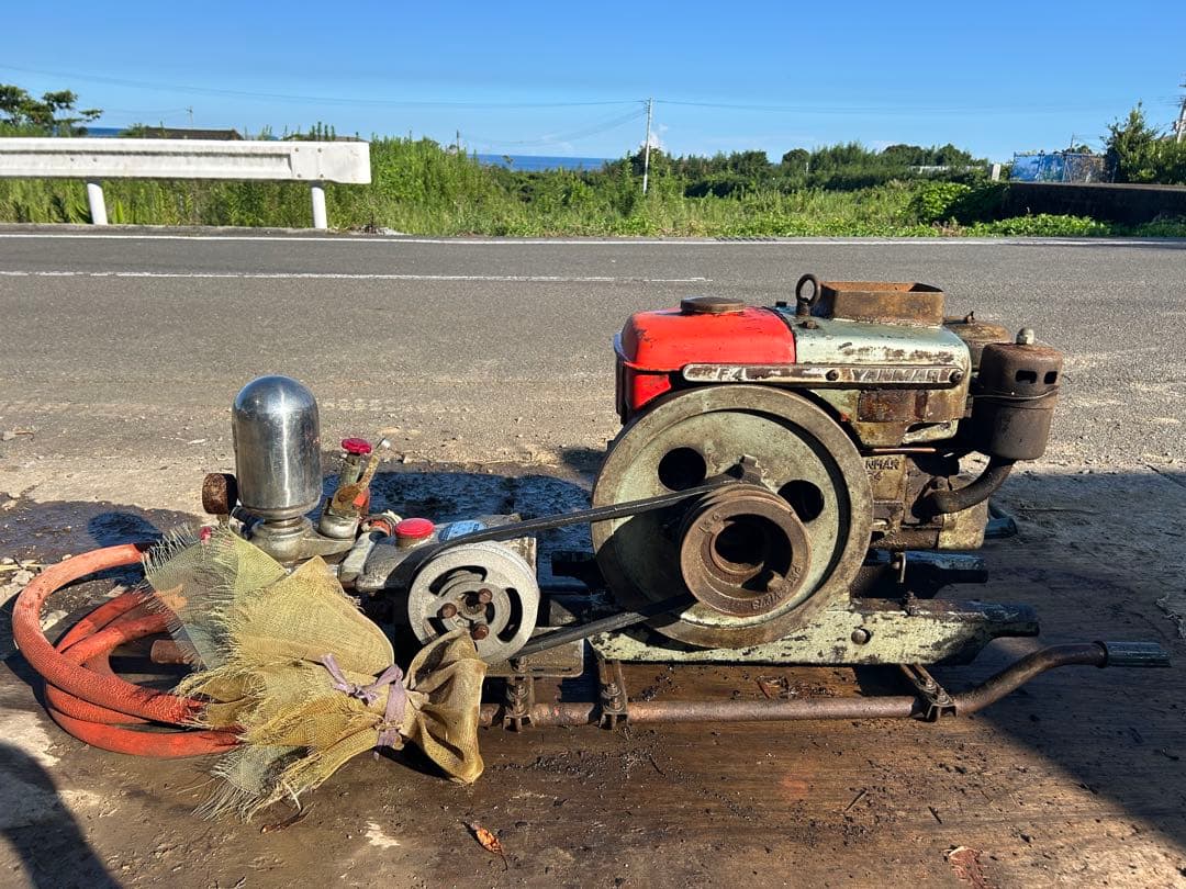 宮崎　丸山 セット動噴　ディーゼル　MS303 4馬力 動力噴霧器 動噴　潅水