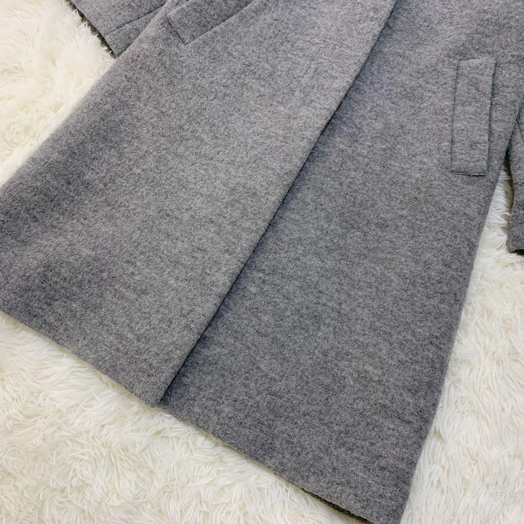 ジャーナルスタンダード レサージュ ウール 100% チェスターロング コート