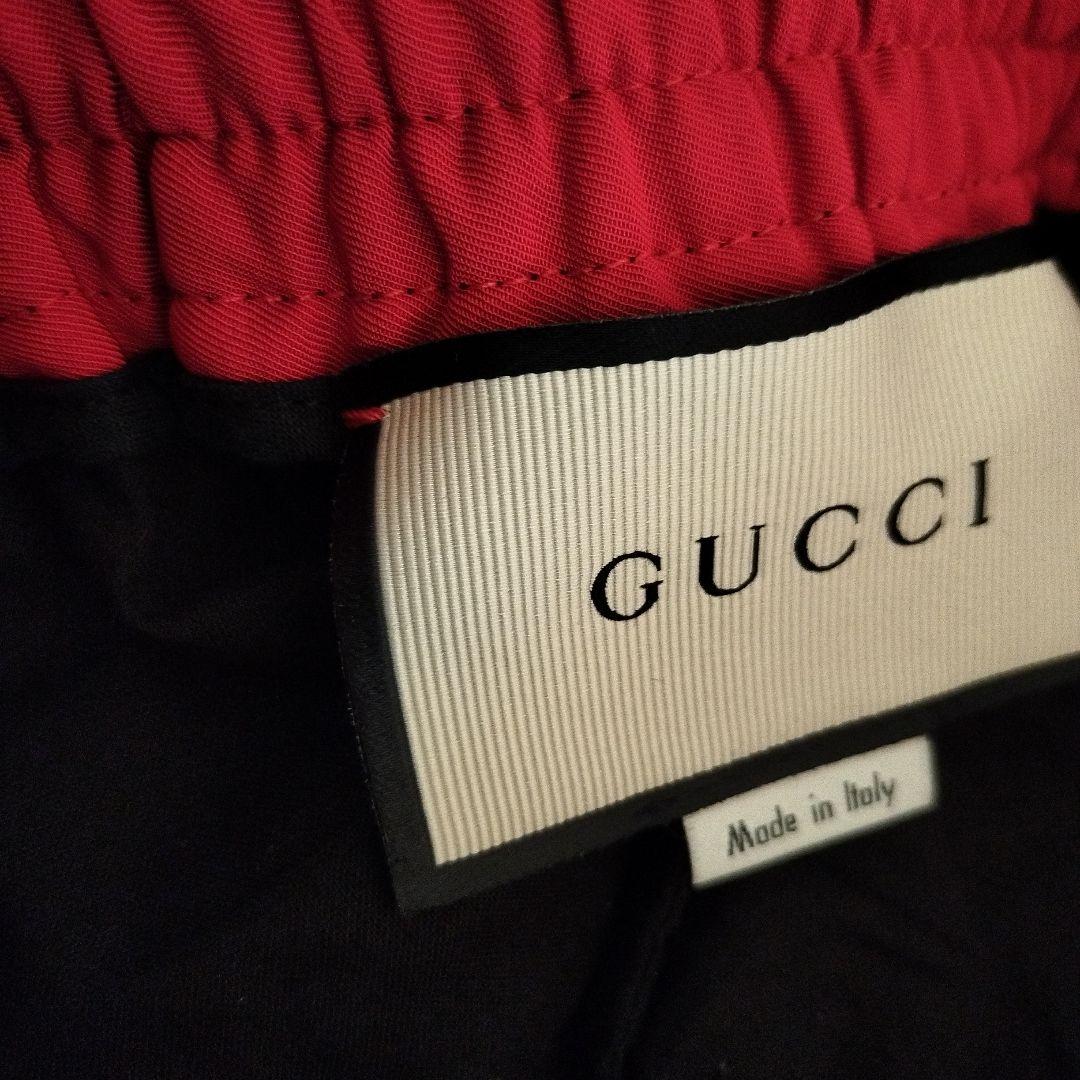 GUCCI ストライプ トレーニングパンツ