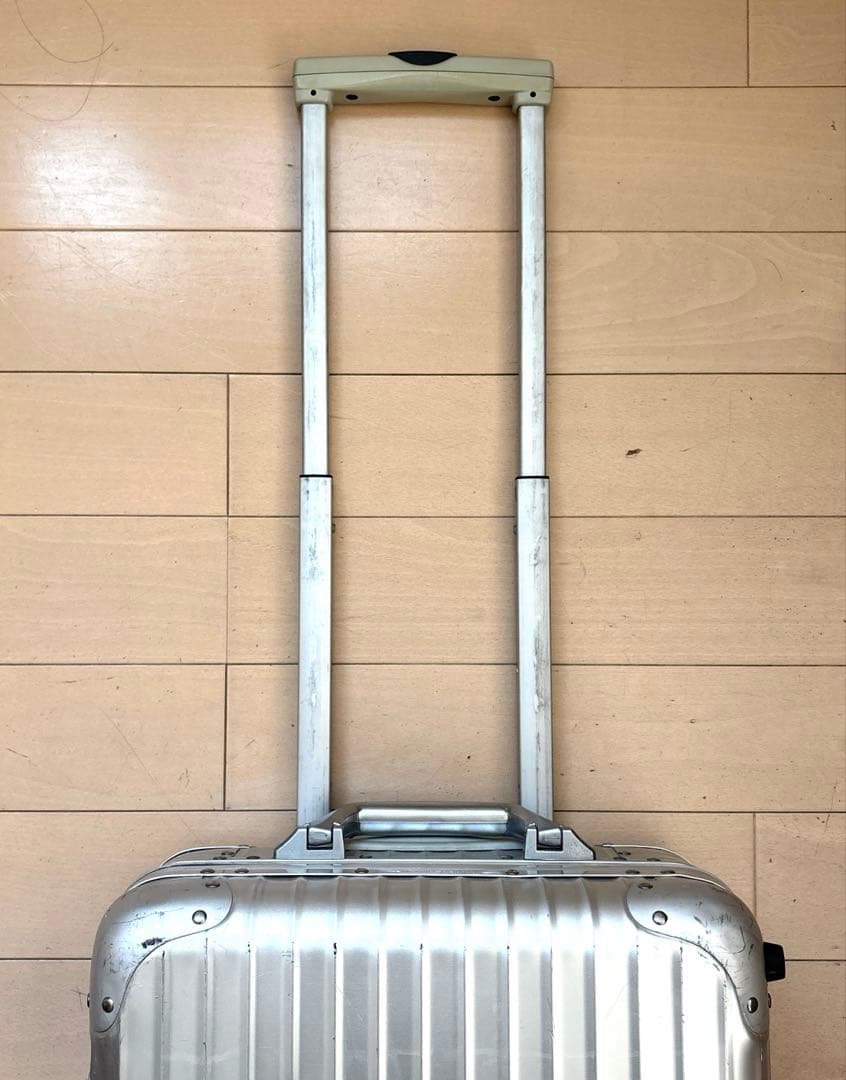 コ*グ様 希少 RIMOWA リモワ トパーズ キャビントローリー　青ロゴ2輪