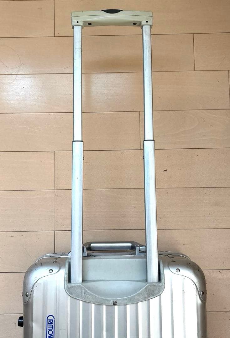 コ*グ様 希少 RIMOWA リモワ トパーズ キャビントローリー　青ロゴ2輪