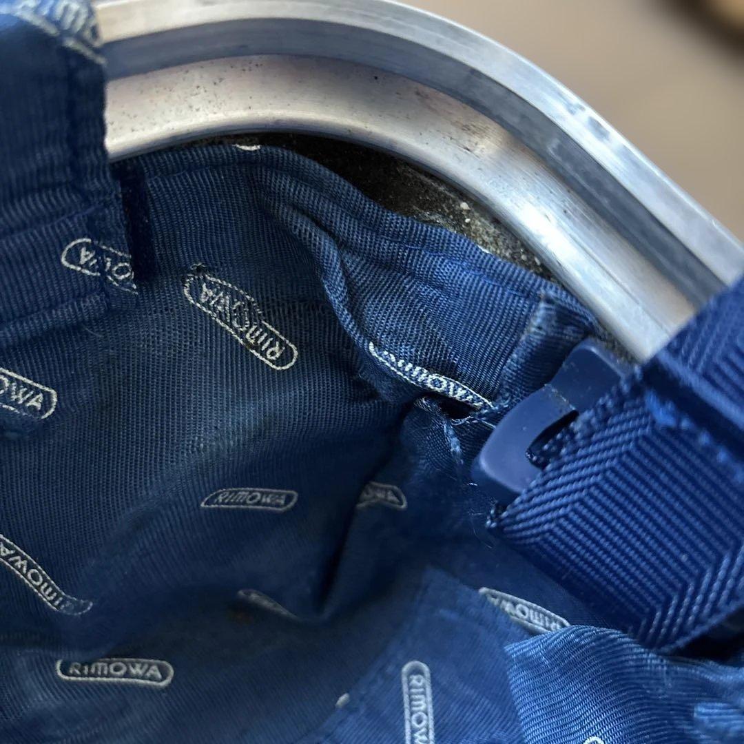 コ*グ様 希少 RIMOWA リモワ トパーズ キャビントローリー　青ロゴ2輪