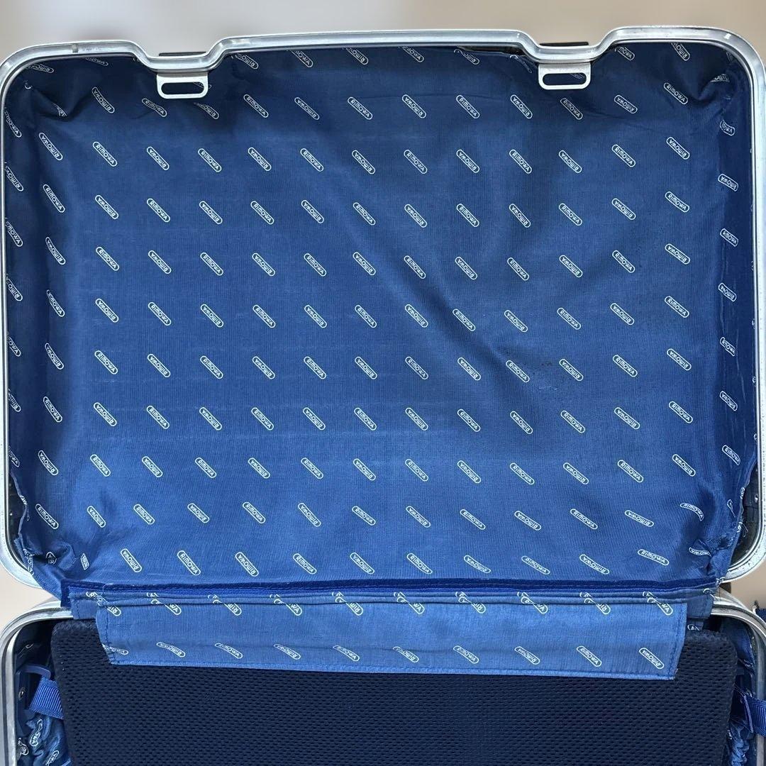 コ*グ様 希少 RIMOWA リモワ トパーズ キャビントローリー　青ロゴ2輪