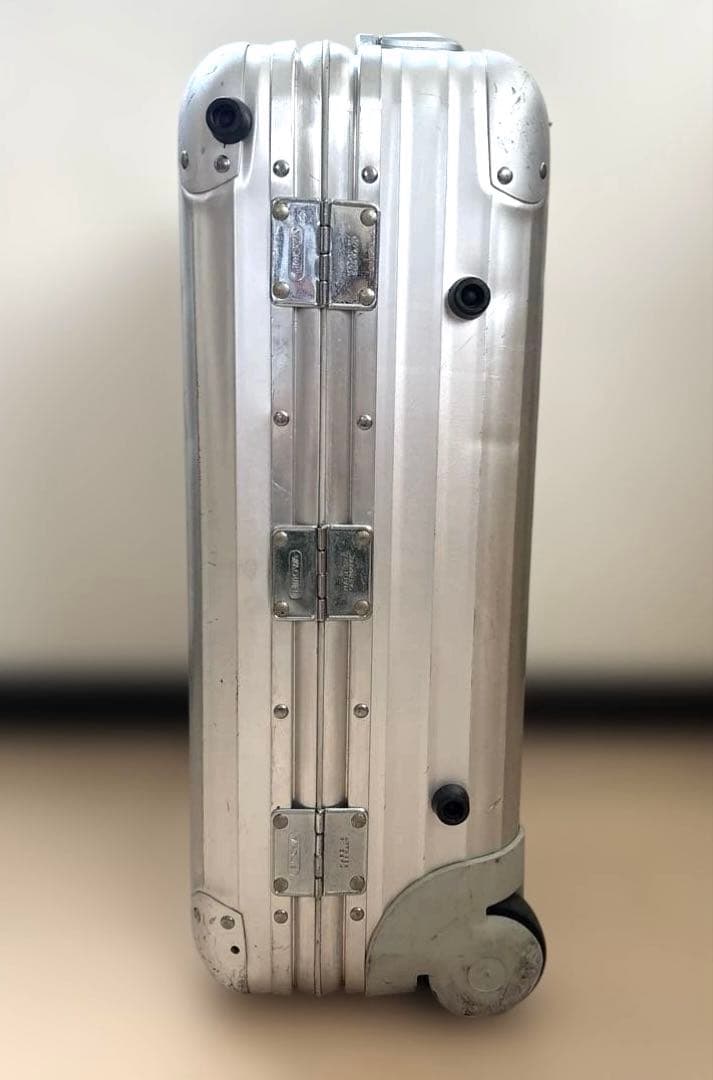 コ*グ様 希少 RIMOWA リモワ トパーズ キャビントローリー　青ロゴ2輪