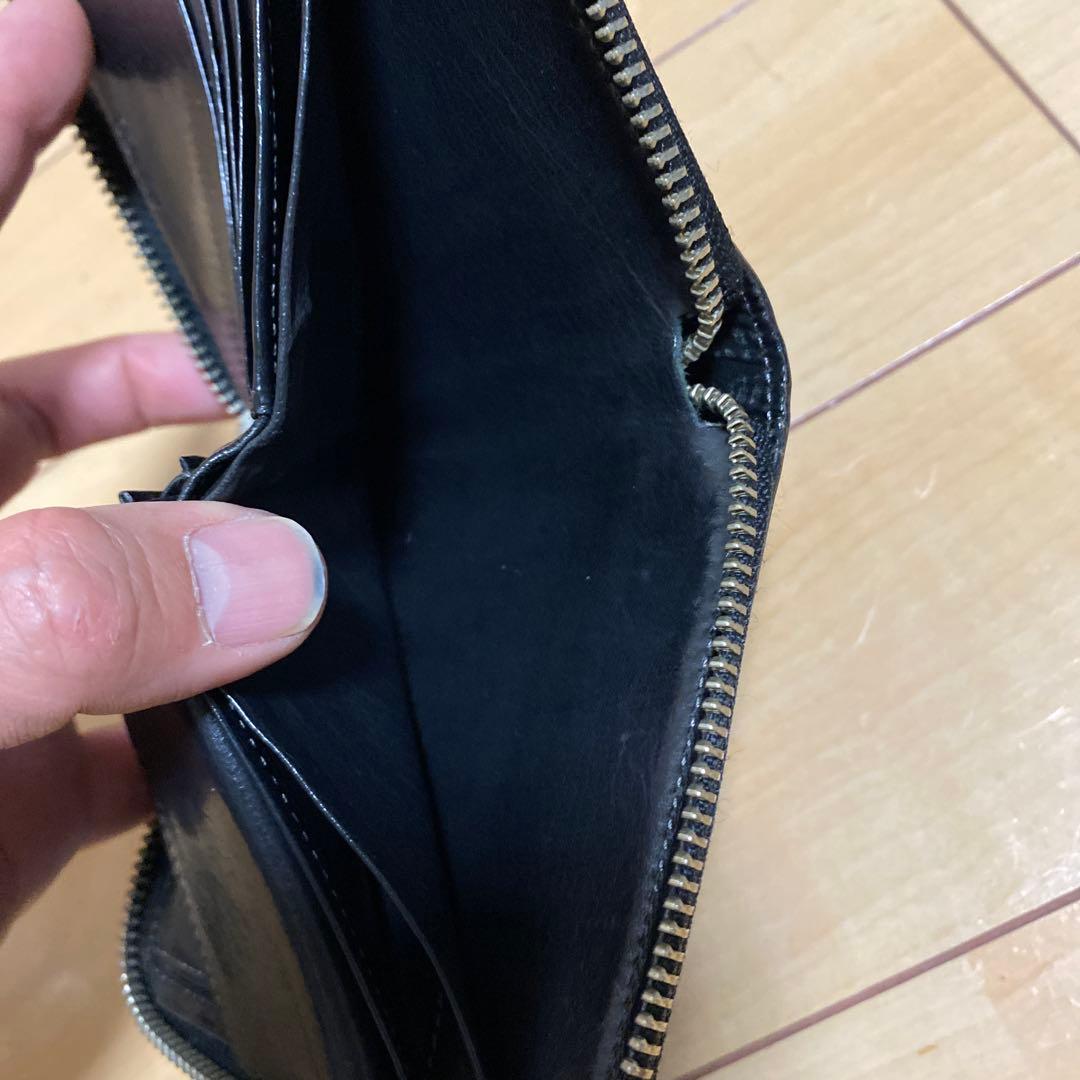 ソメスサドル　 二つ折りジップウォレット