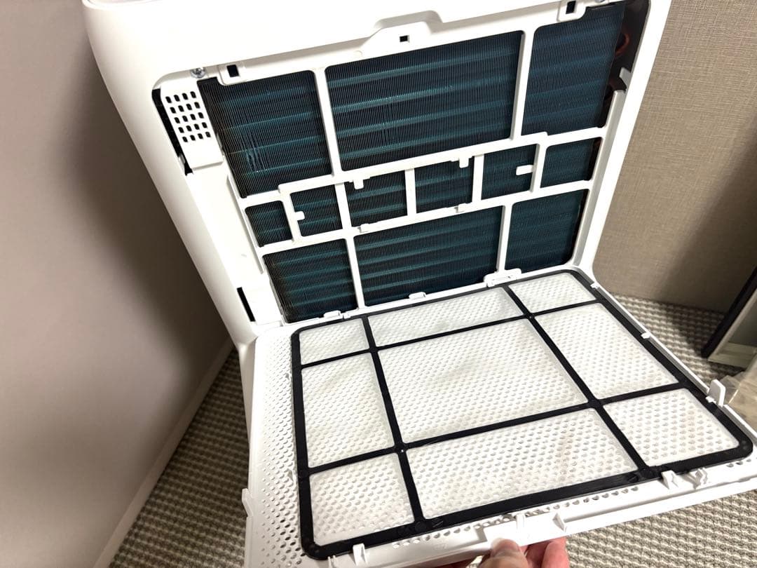 ポータブルクーラー冷専IPA-3523Gホワイト8〜12畳