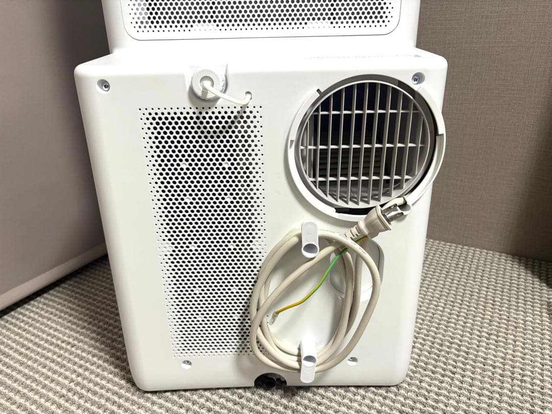 ポータブルクーラー冷専IPA-3523Gホワイト8〜12畳