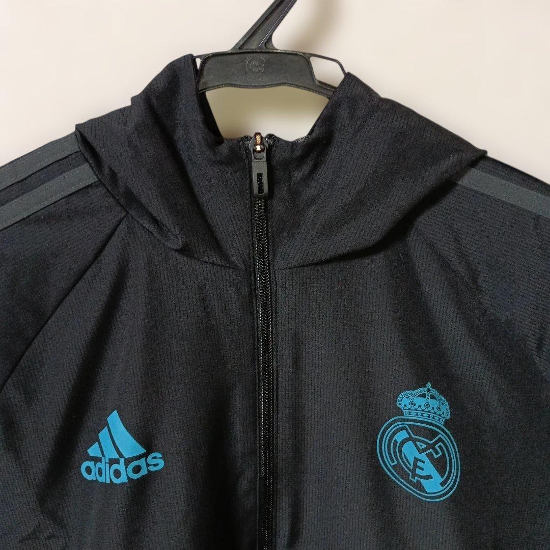 レアルマドリード　ウインドブレーカージャケット　サッカー　アディダスAdidas