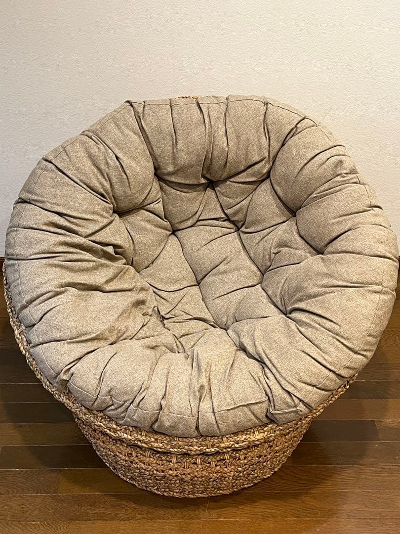 大人気　パパサンチェア　リバーシブル　リラックスチェア　1人インテリアソファ