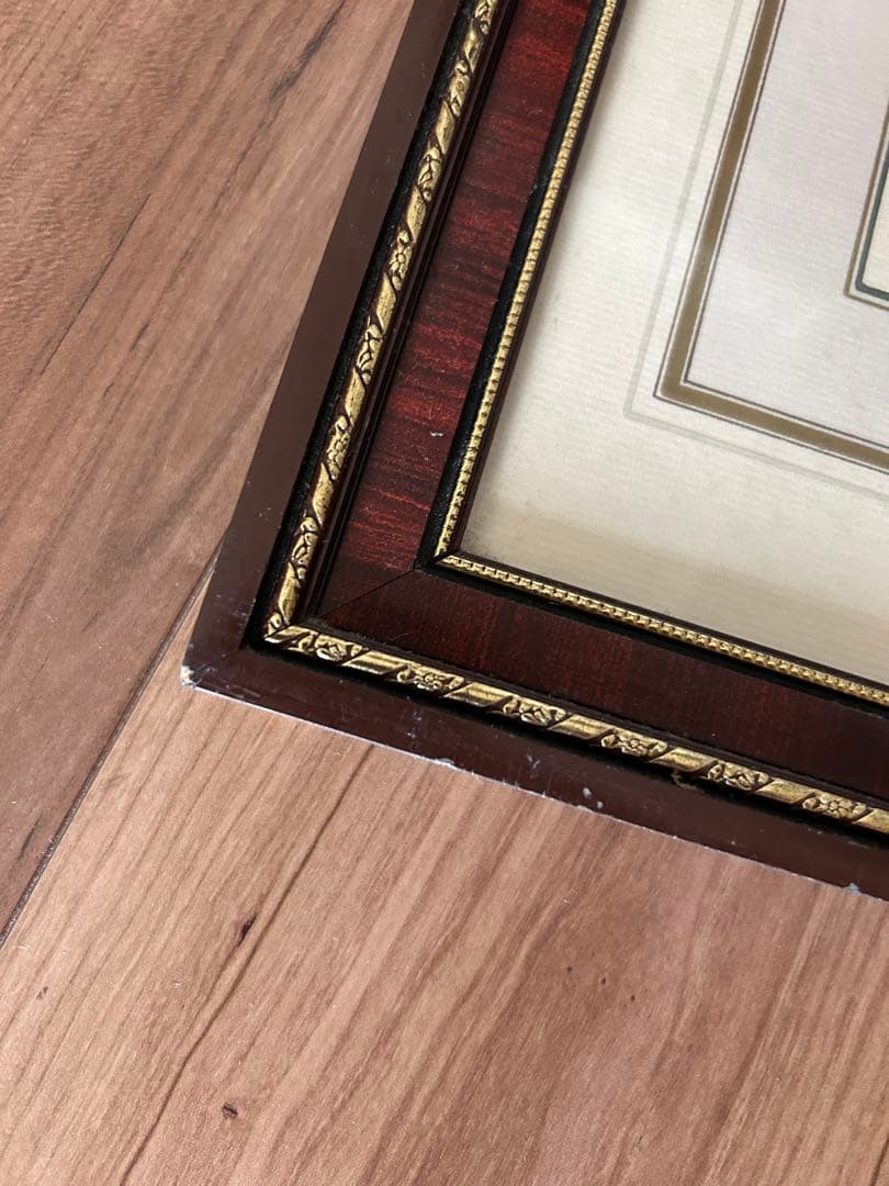 アンティーク　絵画　アート　額装