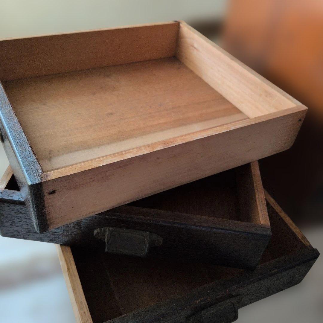 7段小タンス　棚　チェスト　アンティーク　レトロ