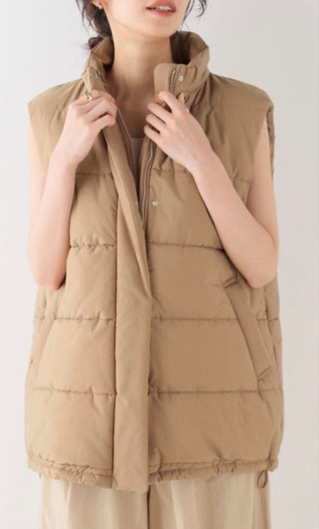 Plage loose liner ベスト 新品タグ付き　ダウンベスト