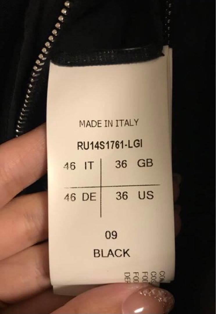 【Rick Owens】リックオウエンス　レザー　ライダース　黒　インターシャ