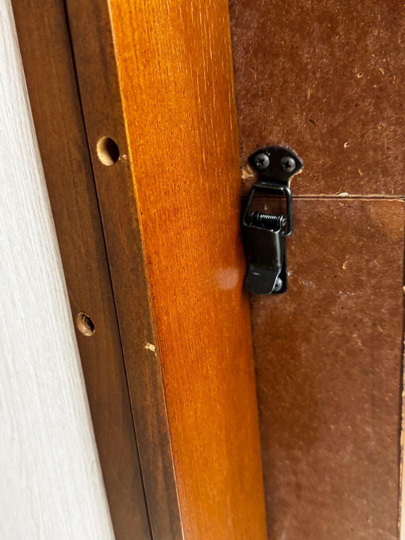 3段階伸縮　145・175・205cm木製ローテーブル　ダークブラウン