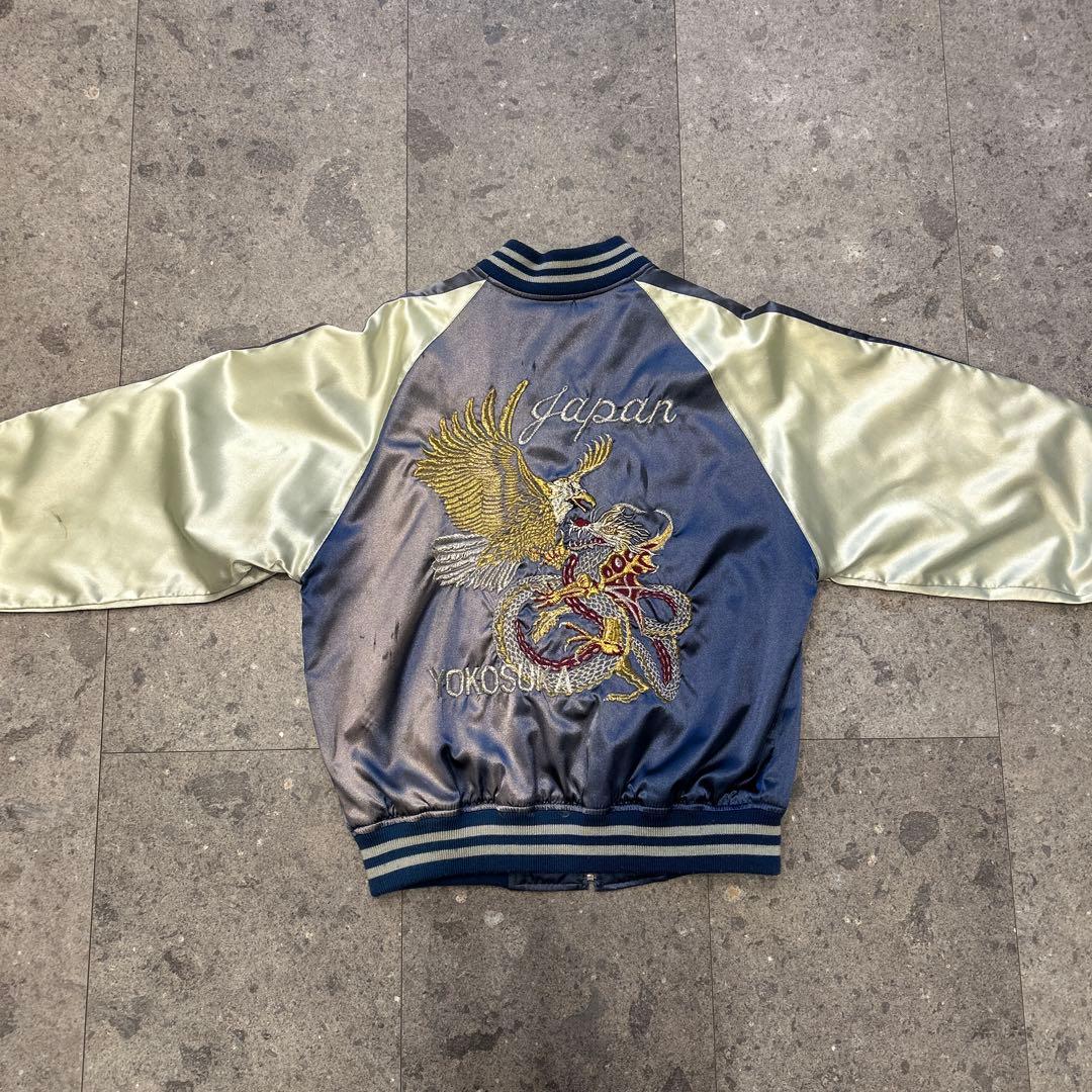 や*だ様 〔極上刺繍〕刺繍スカジャン 日本製 HOSHIHIME 日焼け有