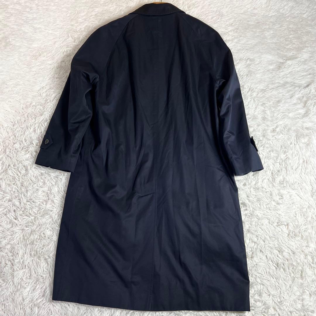 美品 大きいサイズ 2way ブルックスブラザーズ バルマカーンコート 42 紺