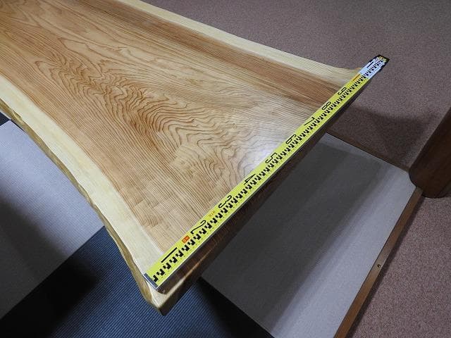 №48　熊本・阿蘇杉　一枚板☆座卓☆超巾広！新入荷