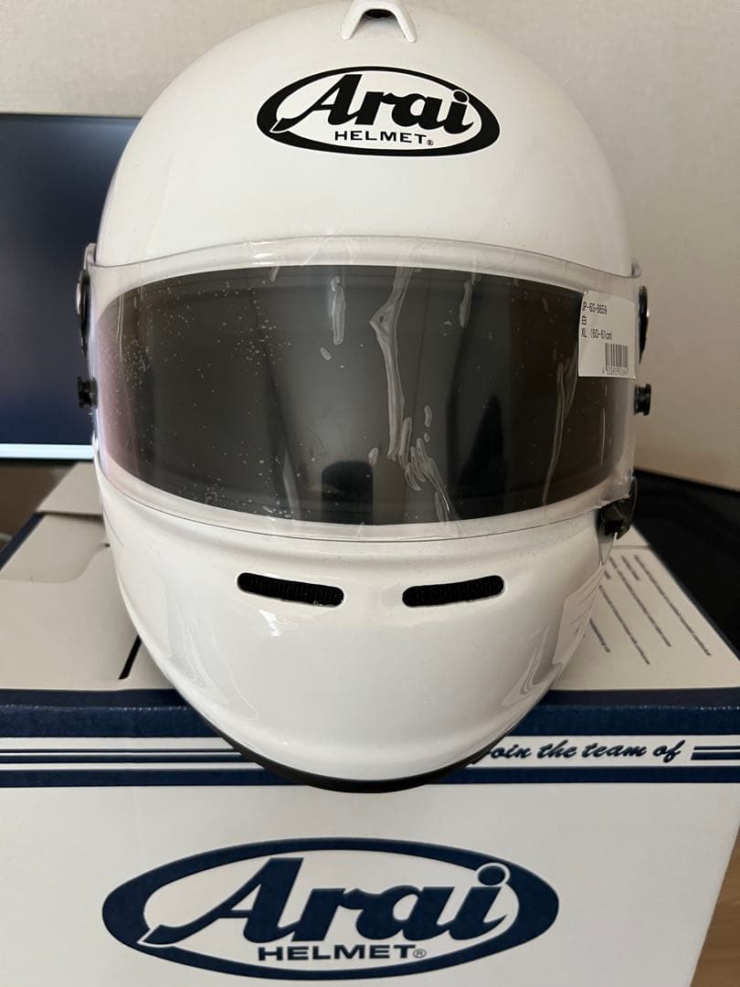 アライ フルフェイスヘルメット Arai ホワイト GP-6S 8859 4輪