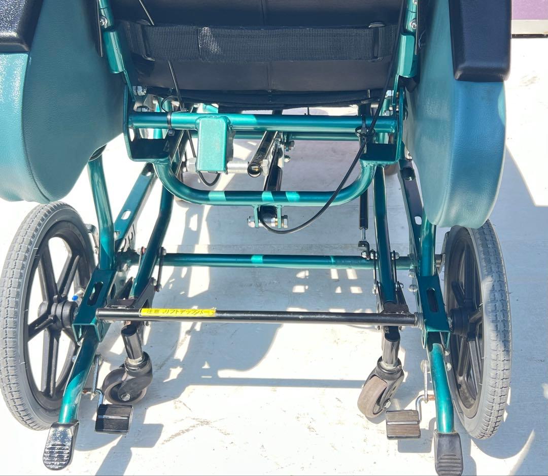 フルリクライニング＆ティルト車椅子「松永製作所 エリーゼ FR-31TR