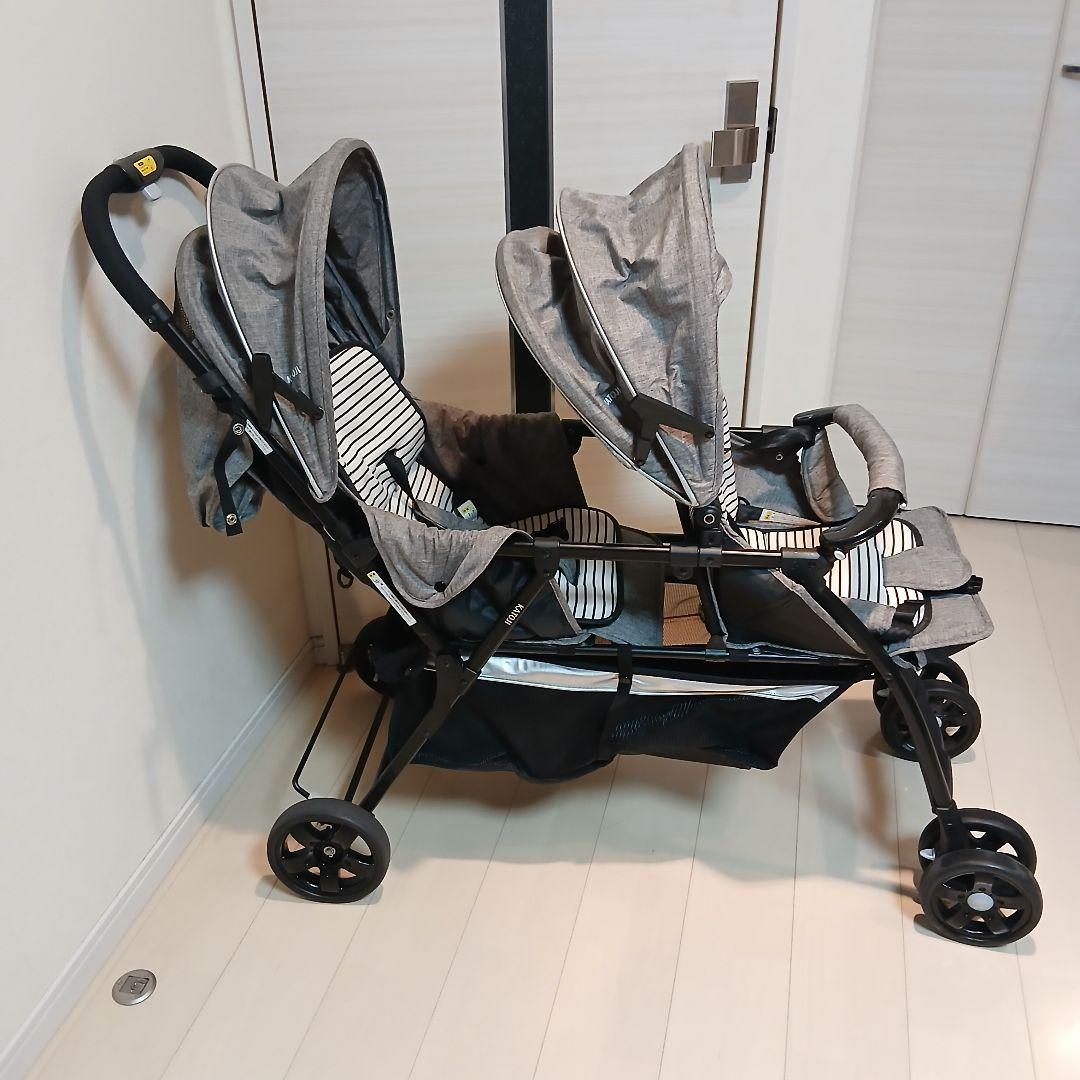 KATOJI カトージ タンデムストローラー 二人乗りベビーカー 2人乗り 双子