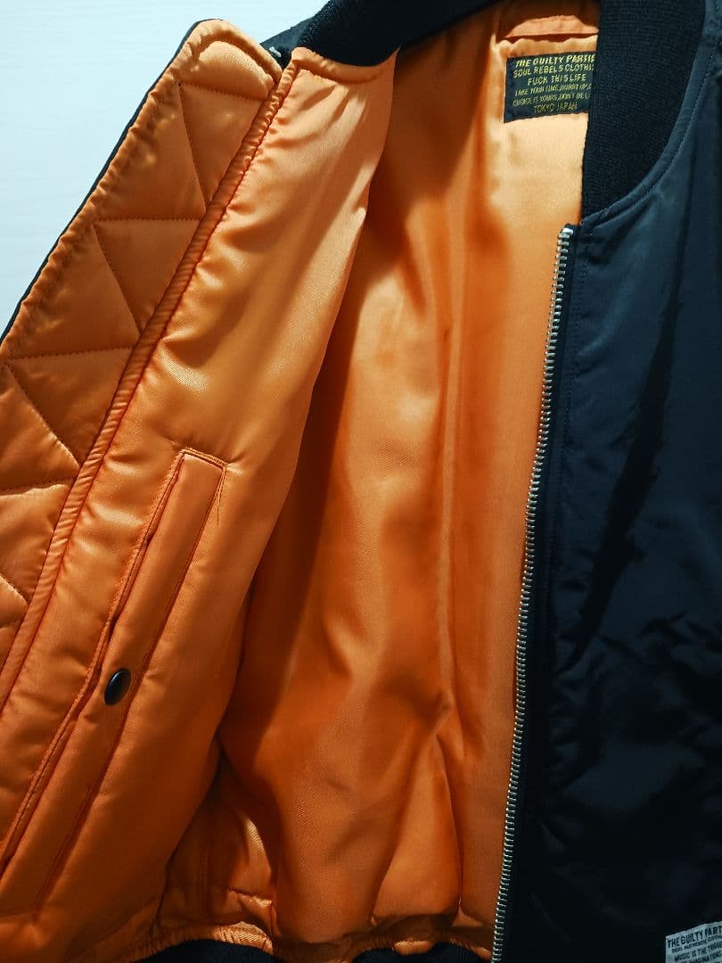 24FW ワコマリア MA-1 FLIGHT JACKET