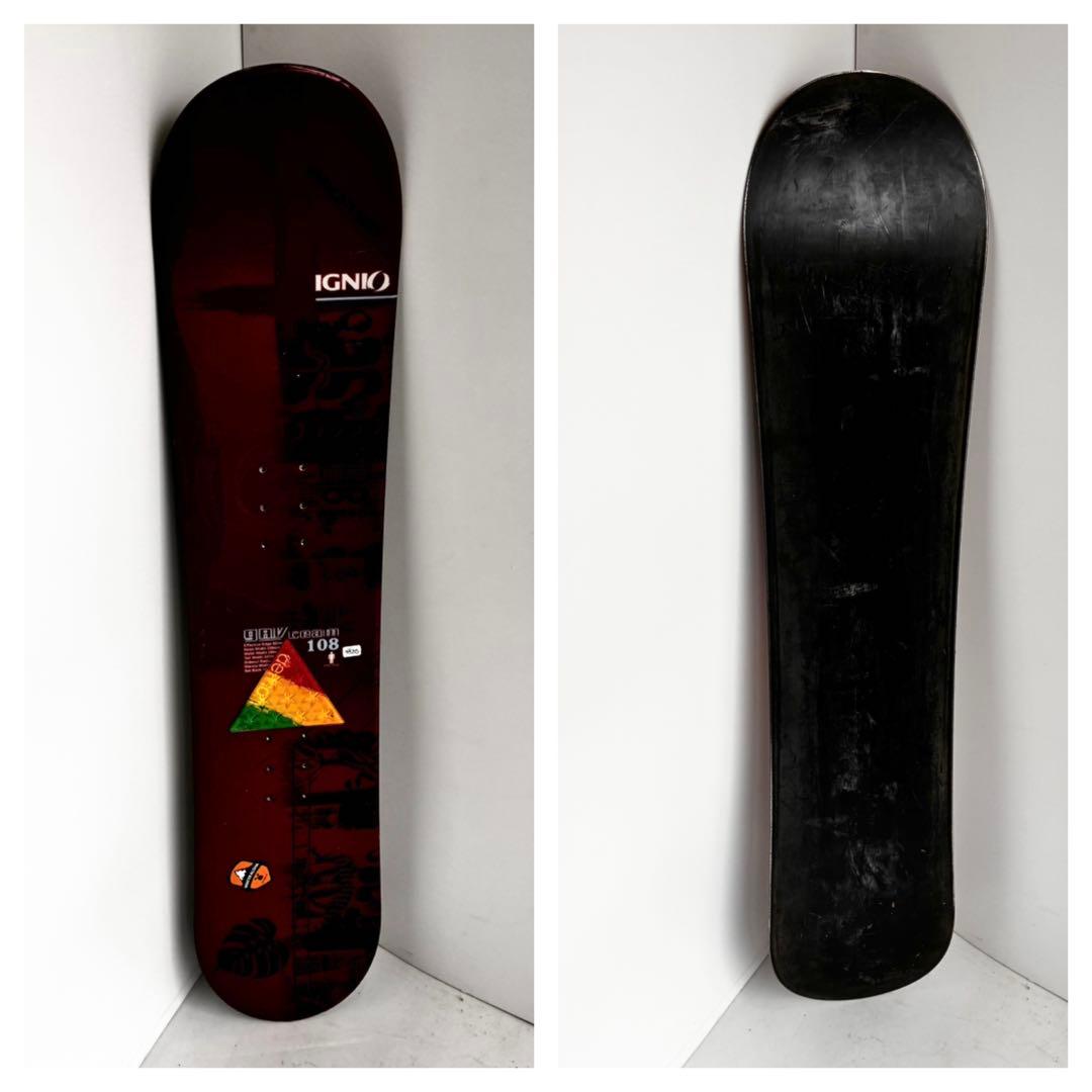 【キッズ】オール！IGNIO スノーボード 108cmお買い得！３点セット