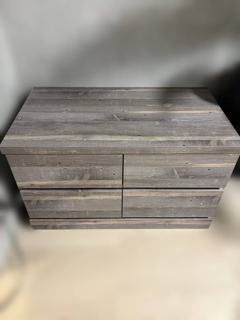 木目調 ローチェスト