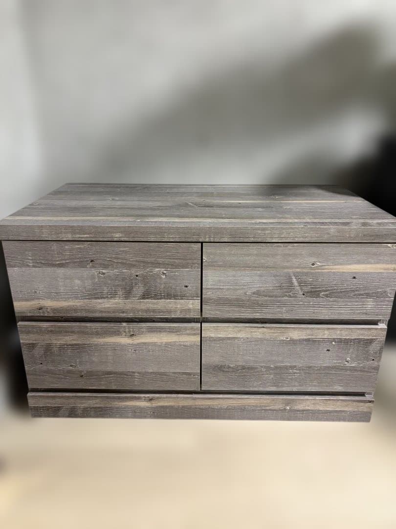 木目調 ローチェスト