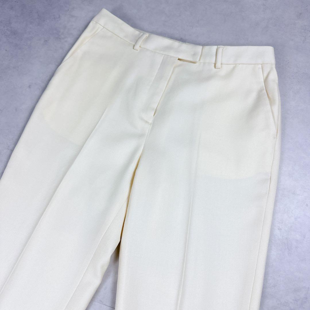 美品✨トゥモローランド　ウールサキソニー ノーカラージャケット　シガレットパンツ