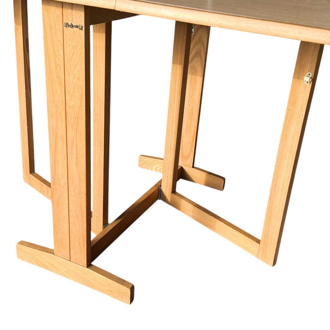 HR910 浜本工芸　バタフライテーブル　拡張　伸縮　シャビーシック