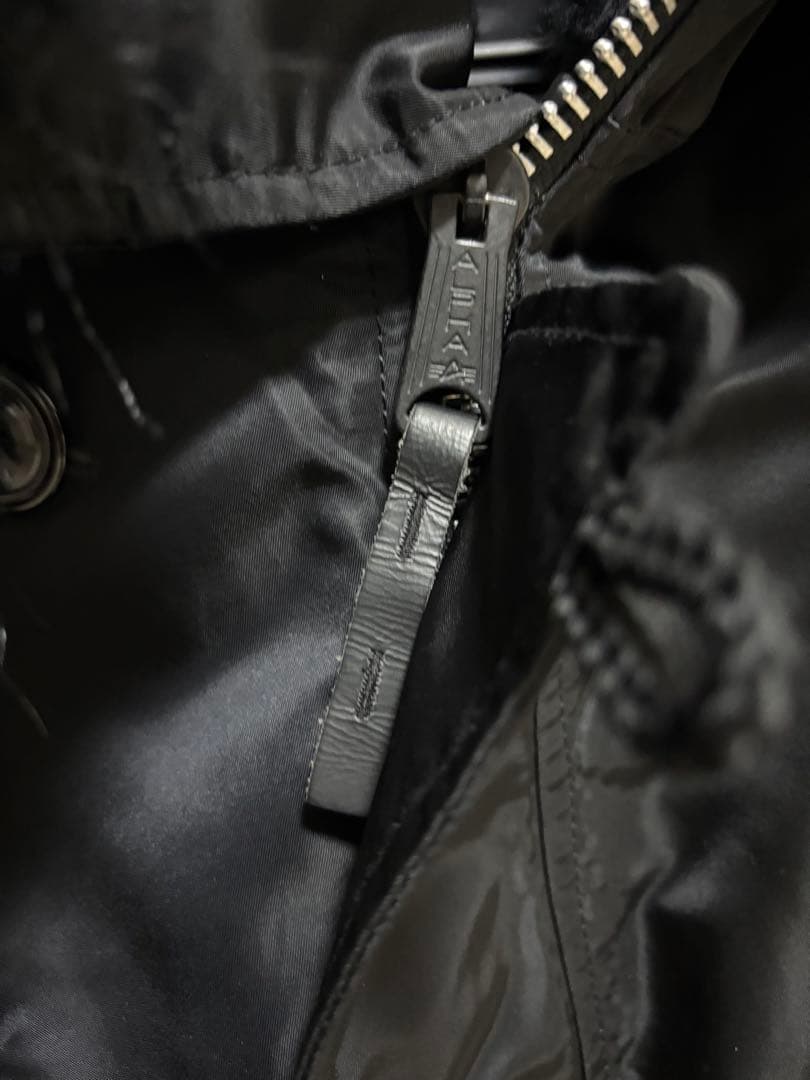 ALPHA アルファ社製　N-3B 日本規格　ジャパンフィット　スリムフィット黒