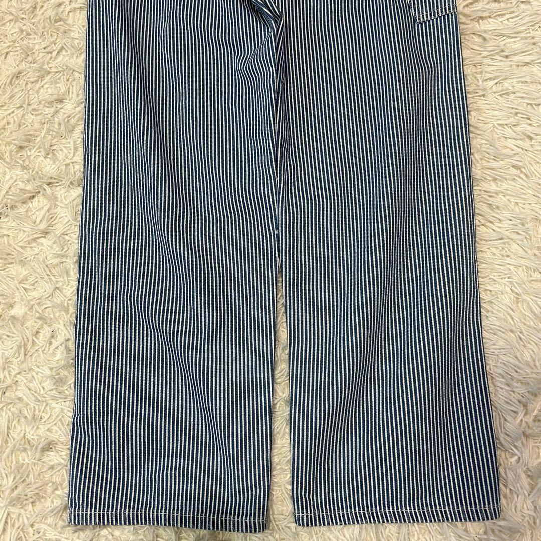 【美品】Lee LL6288 ヒッコリー デニム ペインターパンツ サイズXS