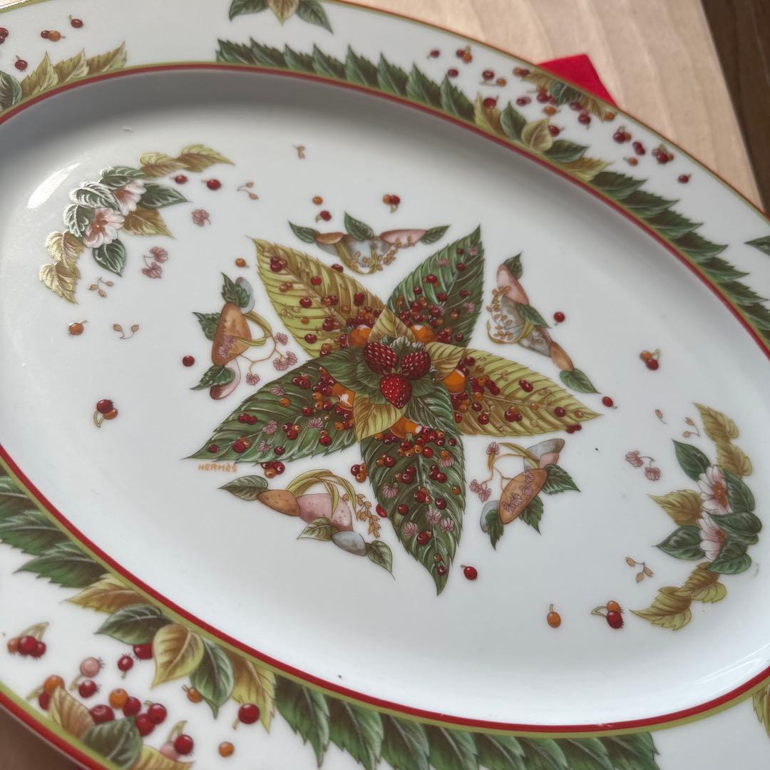 エルメス　大皿　クリスマス