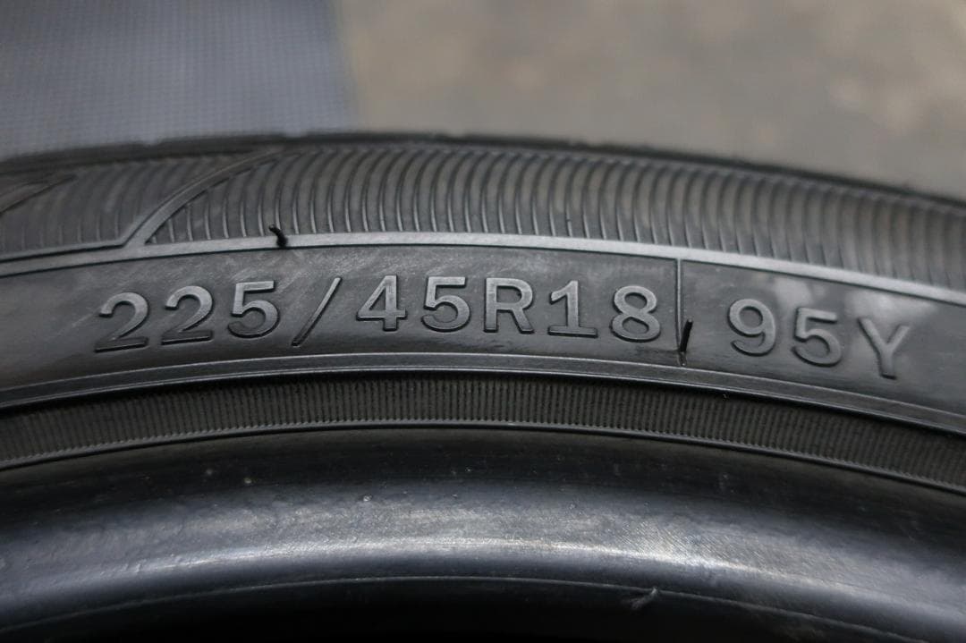 2024年　ジーテックス　HP2000　vfm　225/45R18　バリ溝　4本