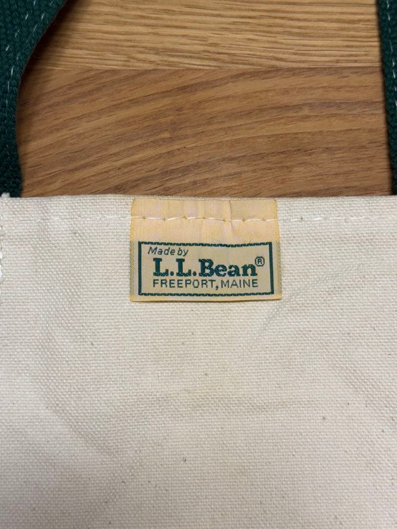 ★80s数量限定 エルエルビーントートバッグ レア 柊ペイント/デラックストート