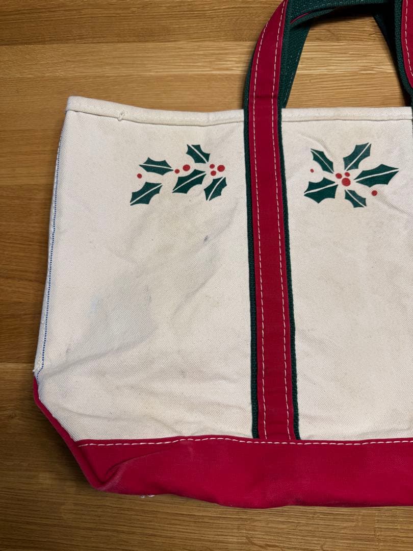 ★80s数量限定 エルエルビーントートバッグ レア 柊ペイント/デラックストート