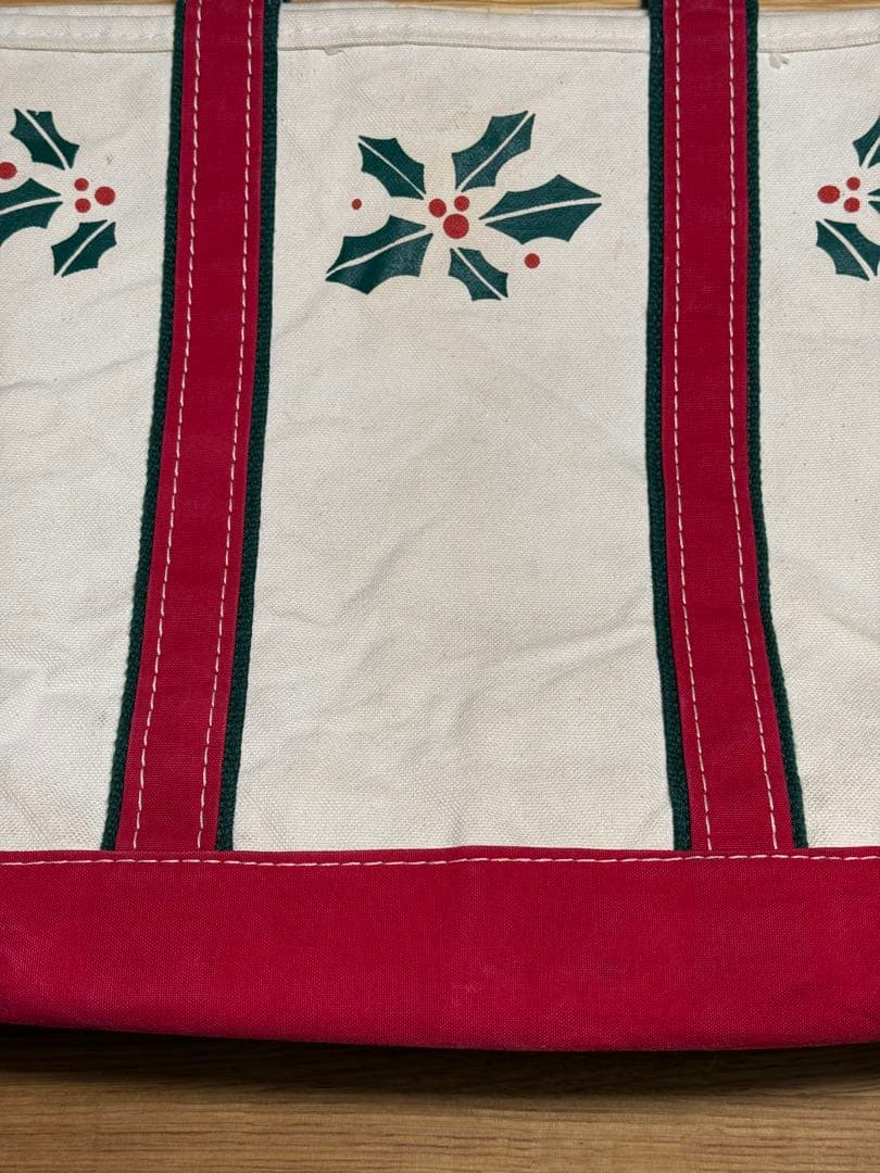 ★80s数量限定 エルエルビーントートバッグ レア 柊ペイント/デラックストート