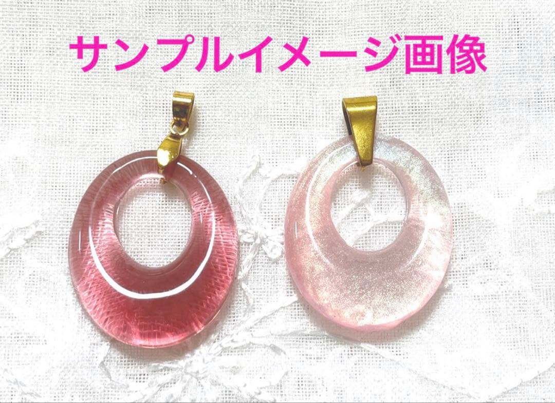 A26-073 レジンネックレス(かすみ草)トロピカル④Premium